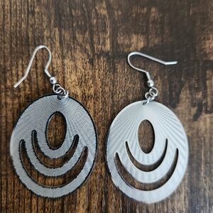 Elegant Silver Dangle Earrings